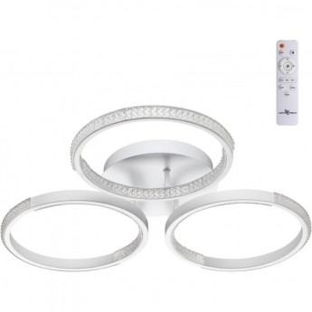 Светильник накладной светодиодный диммируемый пульт NOVOTECH 358923 OVER NT22 000 белый ДУ в комплекте Светильник накладной светодиодный диммируемый пульт NOVOTECH 358923 OVER NT22 000 белый ДУ в комплекте